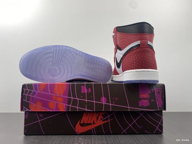 1st Kicks Air OG 555088-602 Origin Story 1 Jordan High Retro 0702